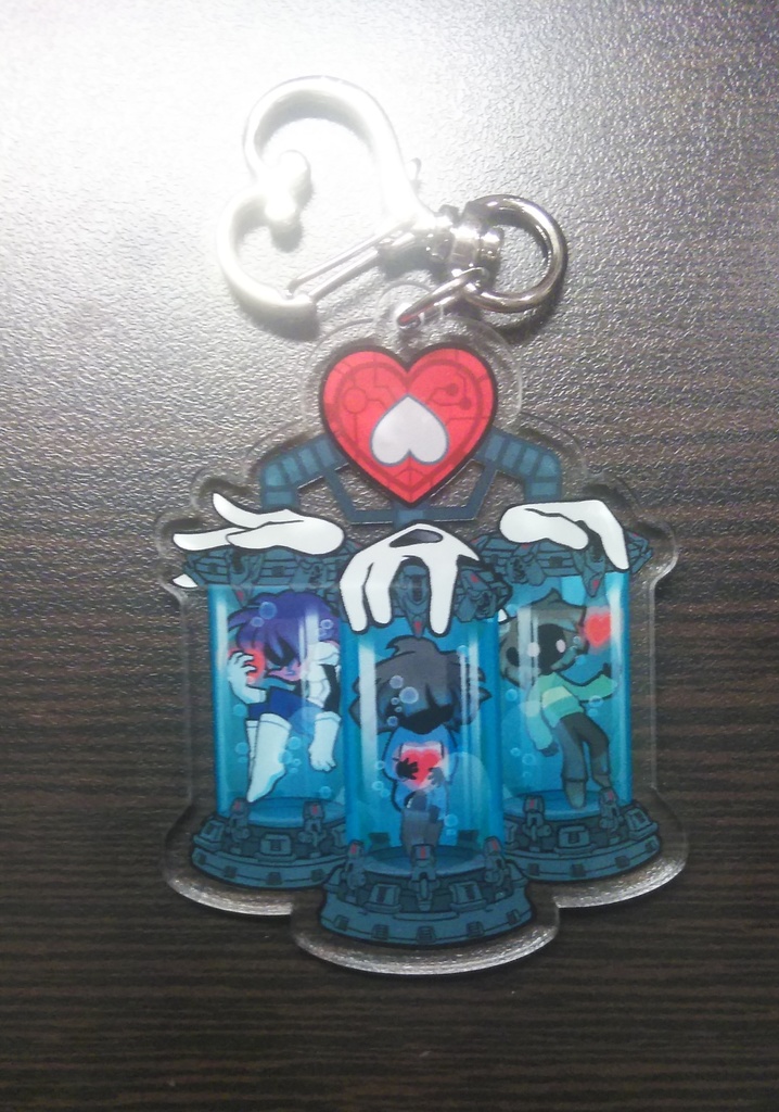 UNDERTALE・Cuphead・DELTARUNE アクリルキーホルダー