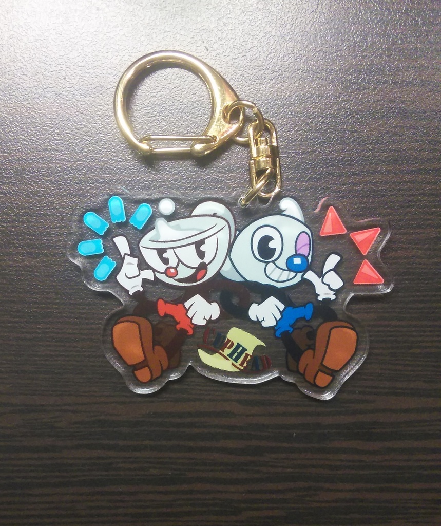 UNDERTALE・Cuphead・DELTARUNE アクリルキーホルダー