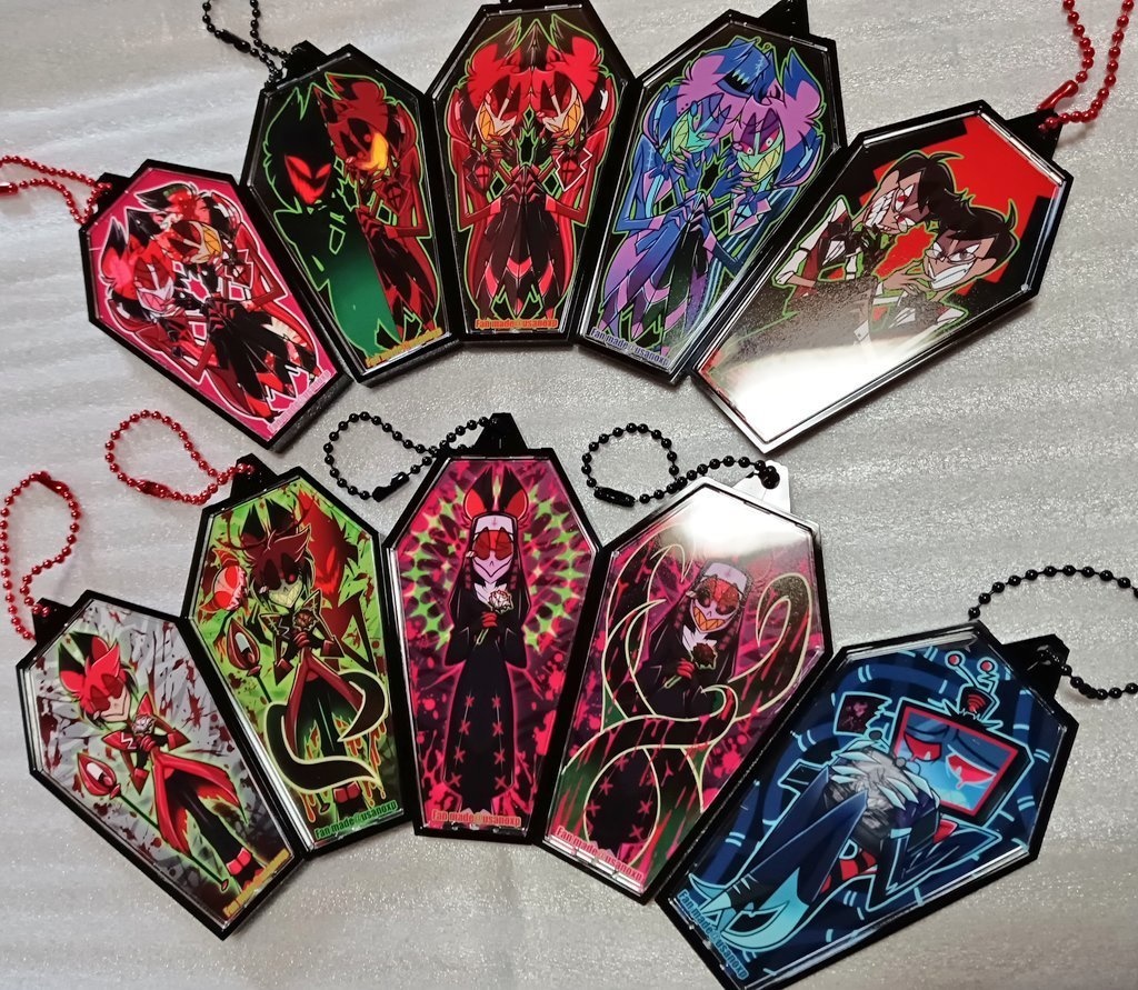 棺桶型キーホルダー