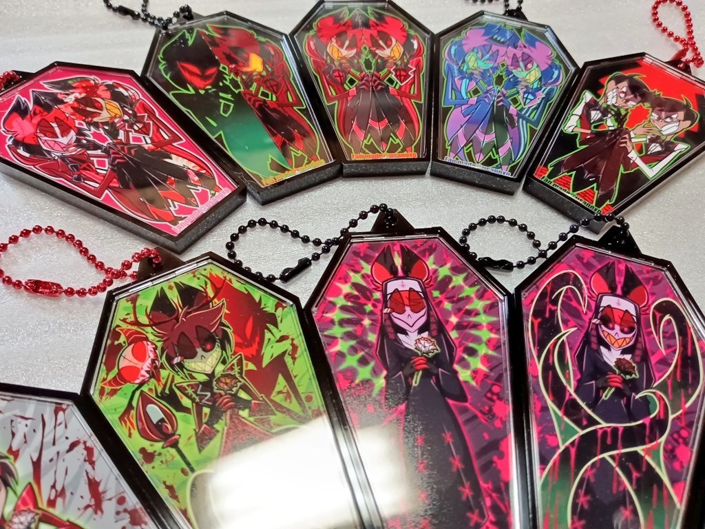 棺桶型キーホルダー