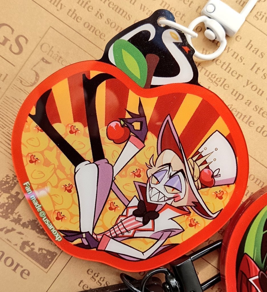 ハズビン・シャカシャカアクリルキーホルダー①