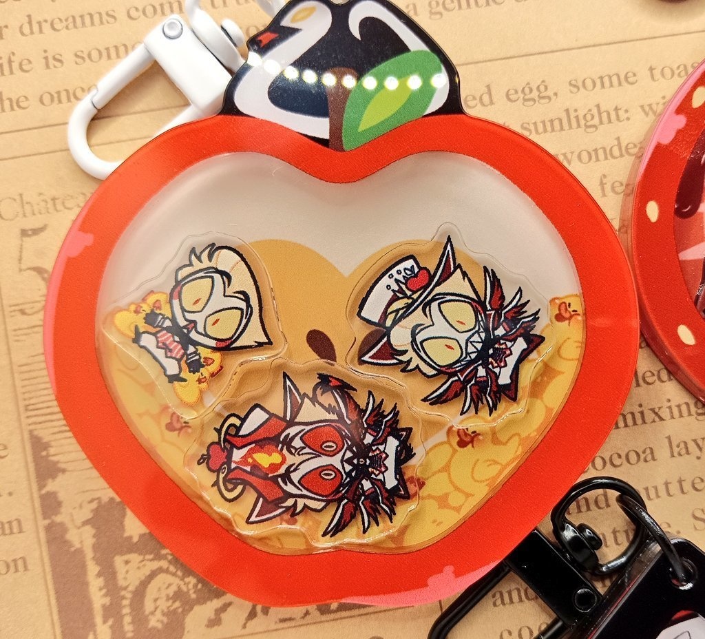 ハズビン・シャカシャカアクリルキーホルダー①