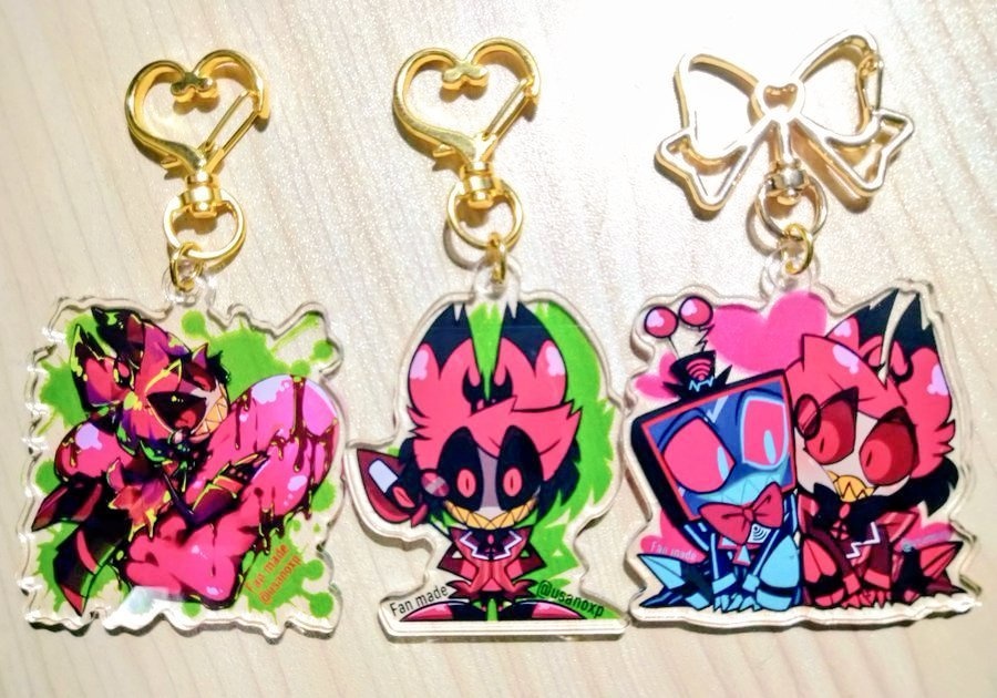 ハズビン・アクリルキーホルダー