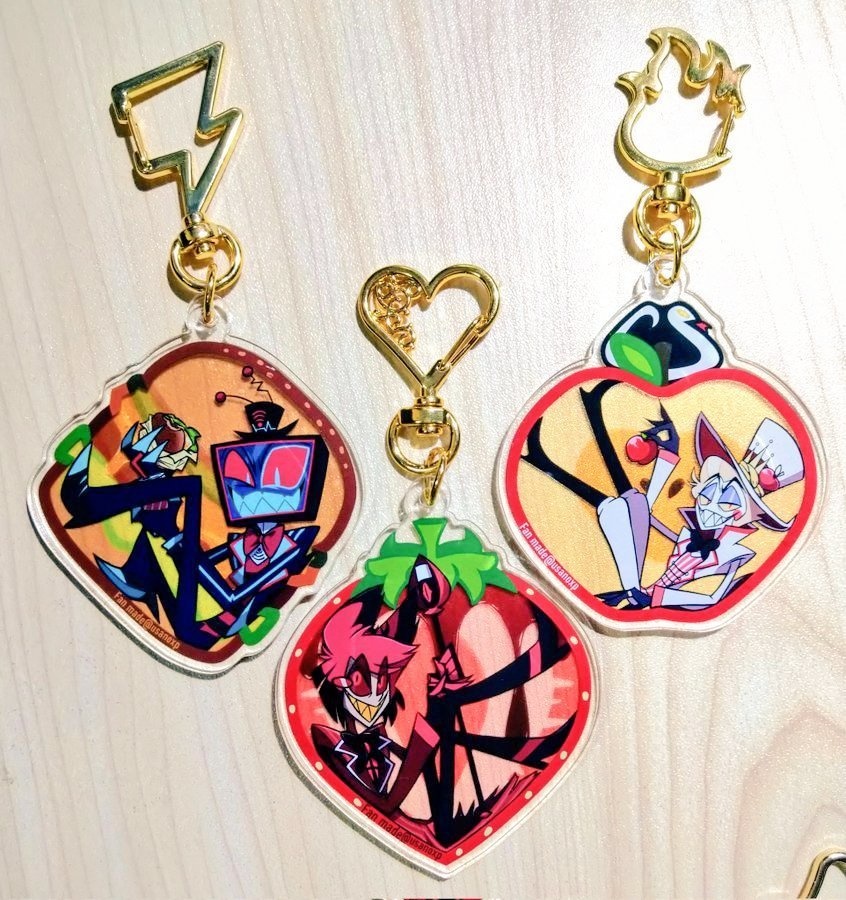 ハズビン・アクリルキーホルダー