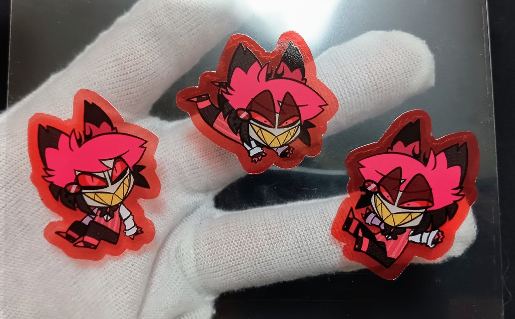 ハズビン・半透明シール