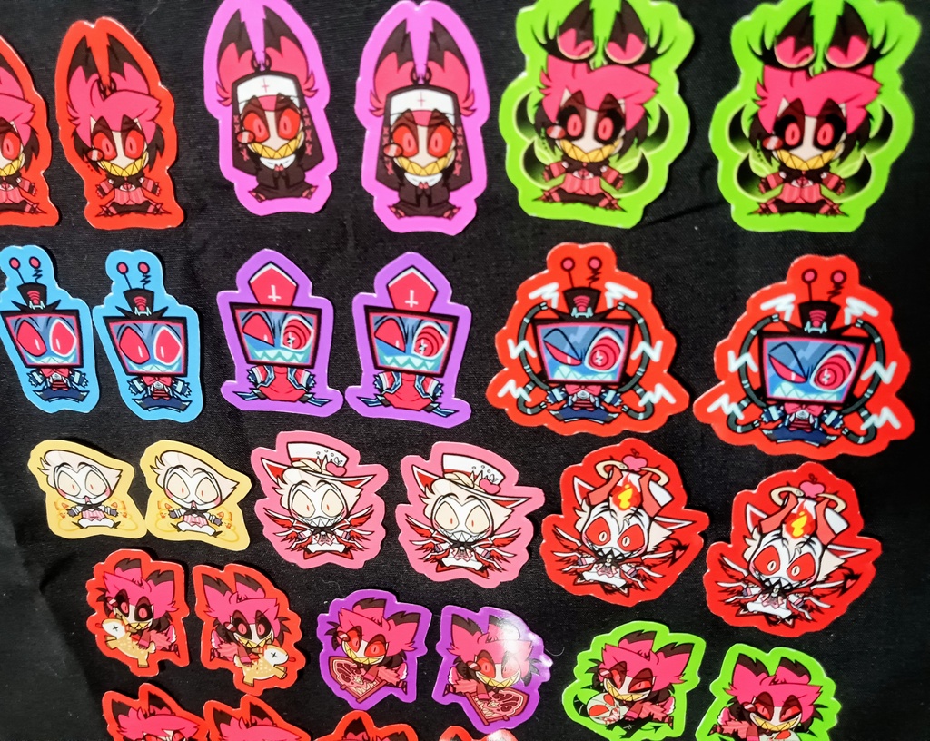 ハズビン・半透明シール