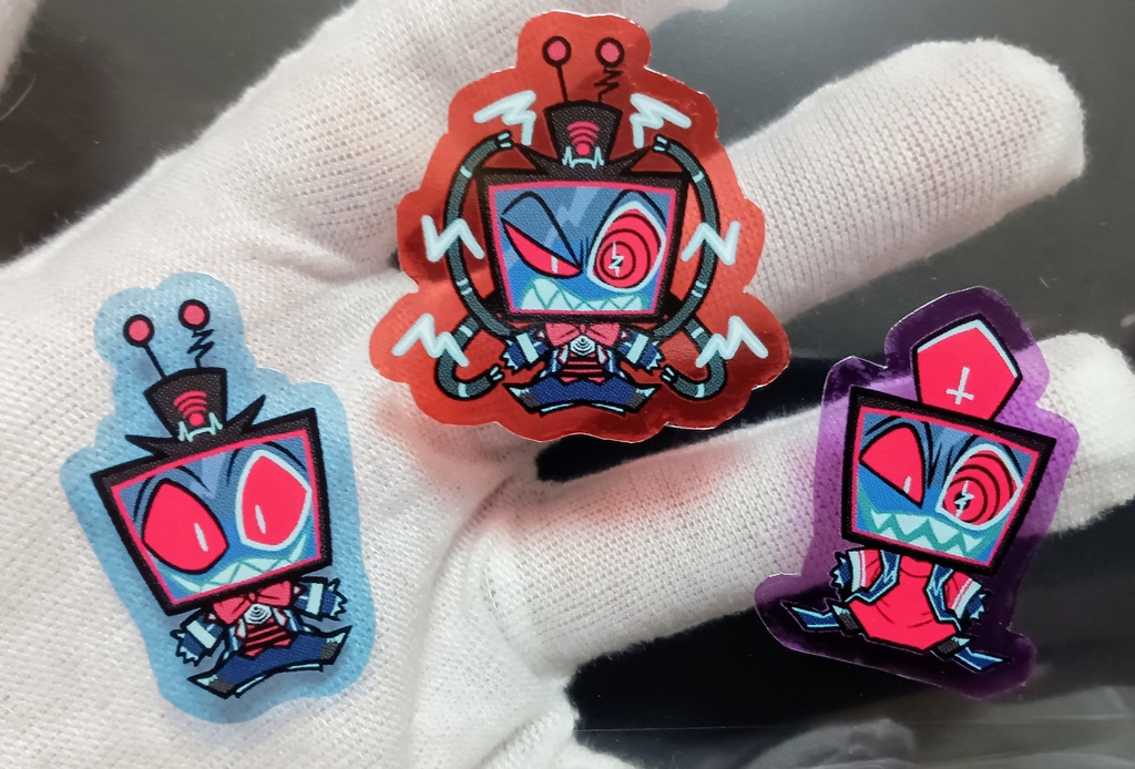 ハズビン・半透明シール