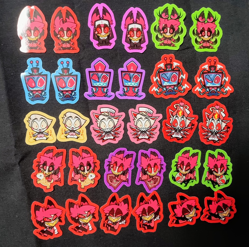 ハズビン・半透明シール