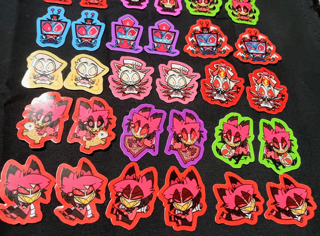 ハズビン・半透明シール