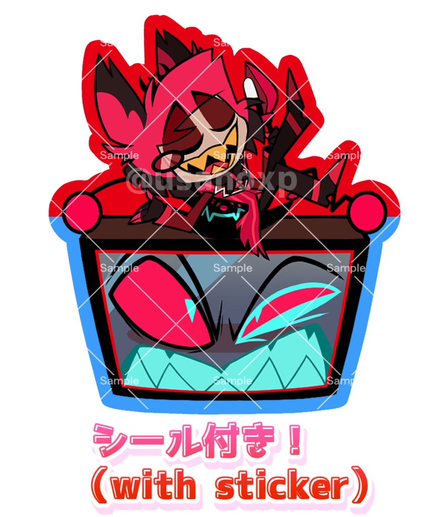 ネオンピンクカラー・アクキー ヴォクアラ