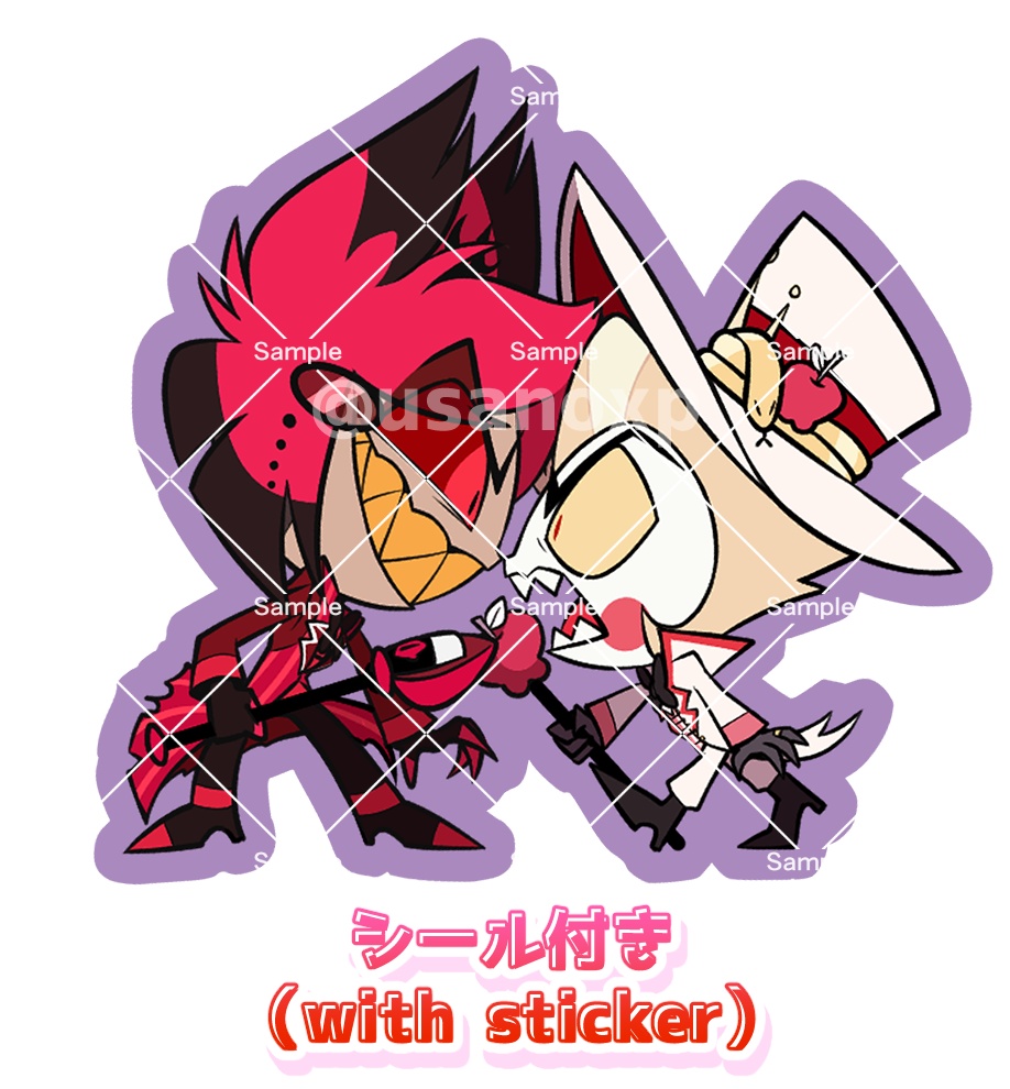 ネオンピンクカラー・アクキー ルシアラ