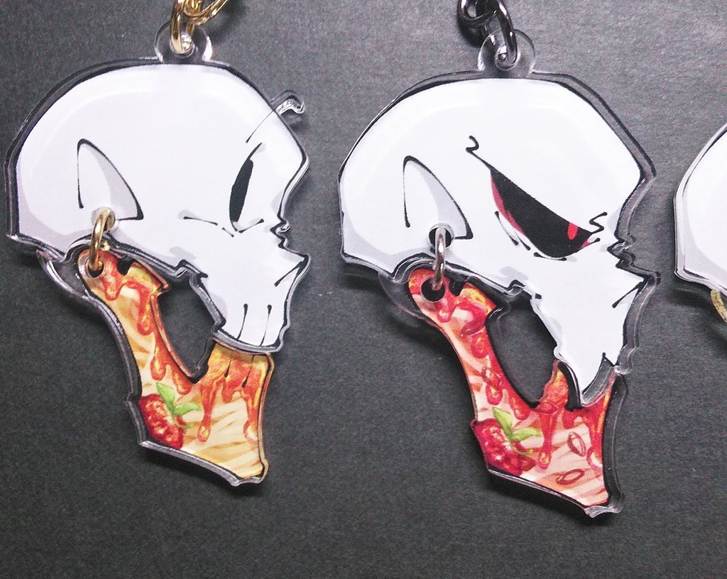 【※sold out※no plans to restock※】パピルス/papyrus 顎パカパカキーホルダー