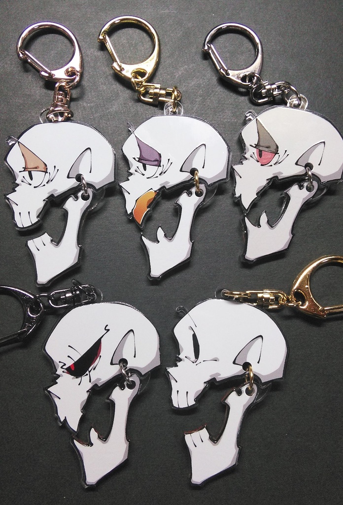 【※sold out※no plans to restock※】パピルス/papyrus 顎パカパカキーホルダー