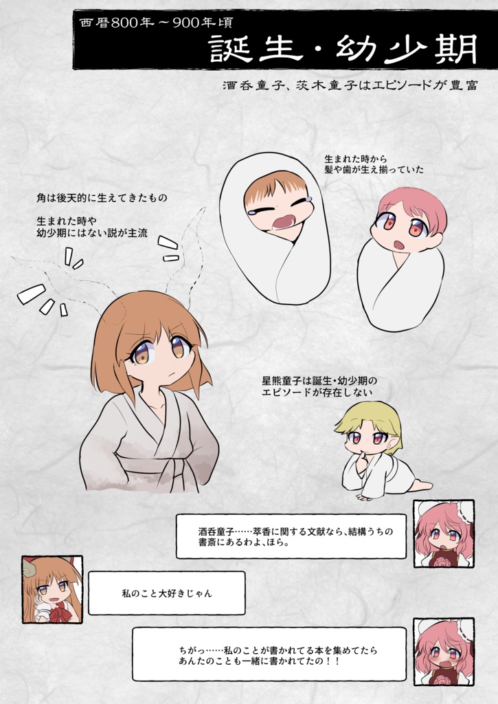 東方昔話 山の四天王