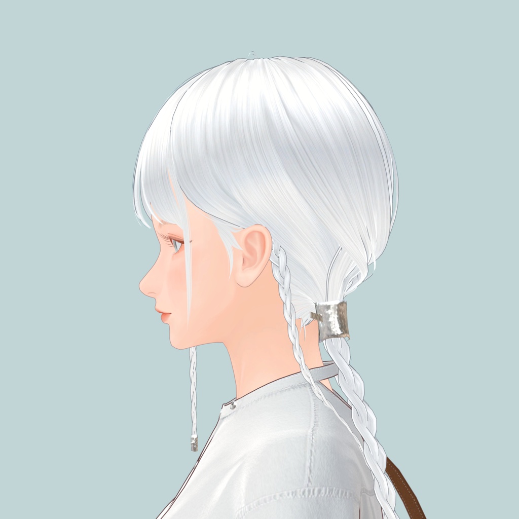 灰埜【オリジナル3Dモデル】