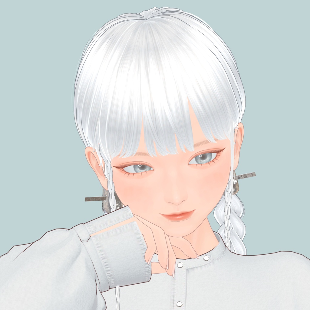 灰埜【オリジナル3Dモデル】