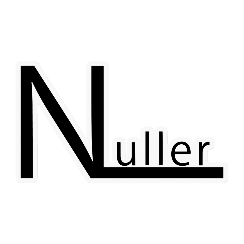 Nullerステッカーシール