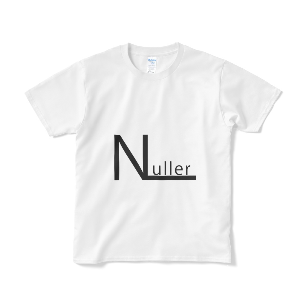 Nullerロゴ プリントT