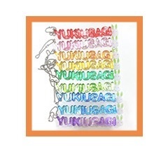 お名前レジンキーホルダー