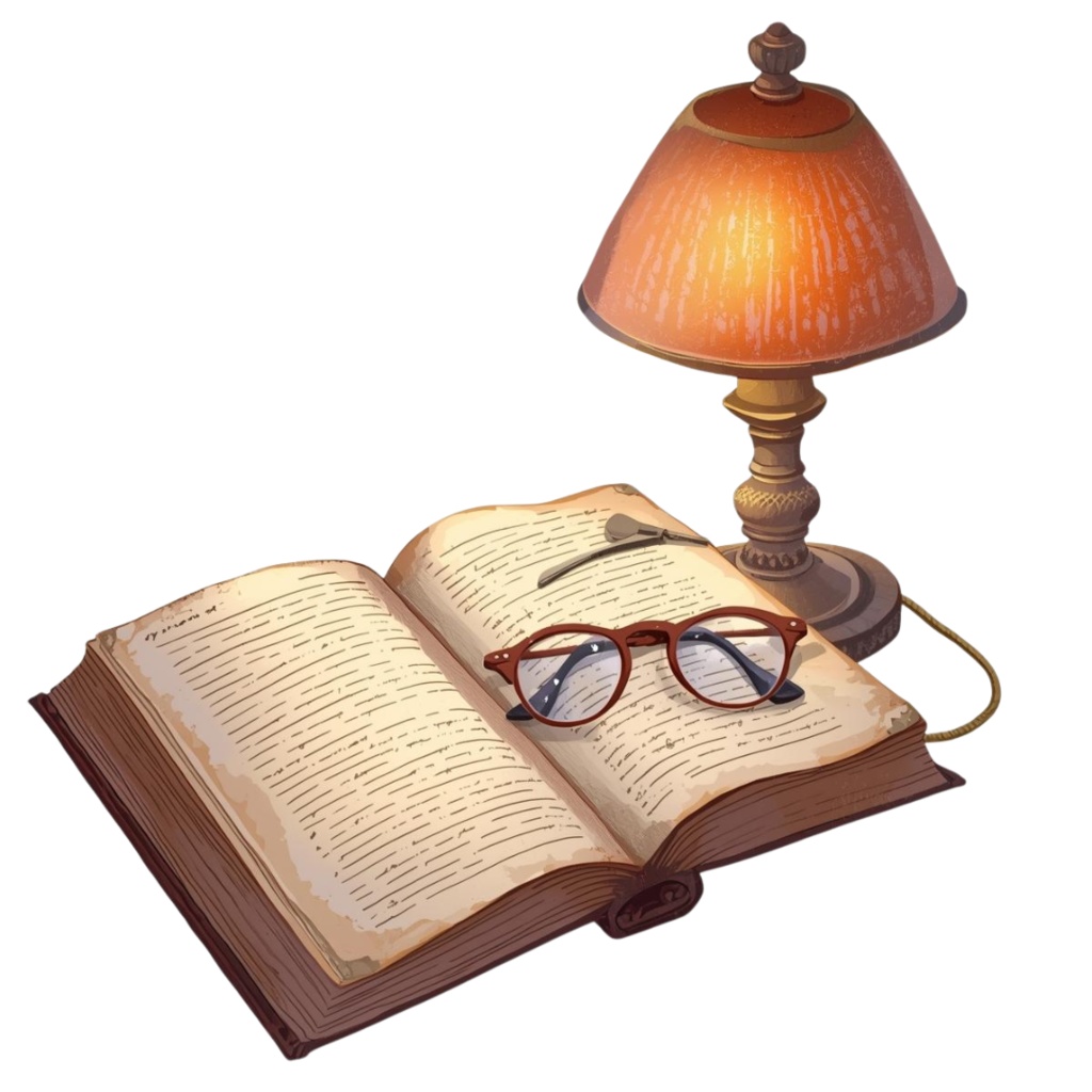 猫の1日 小物〜パステル絵本風クリップアート10点セット|PNG背景透過