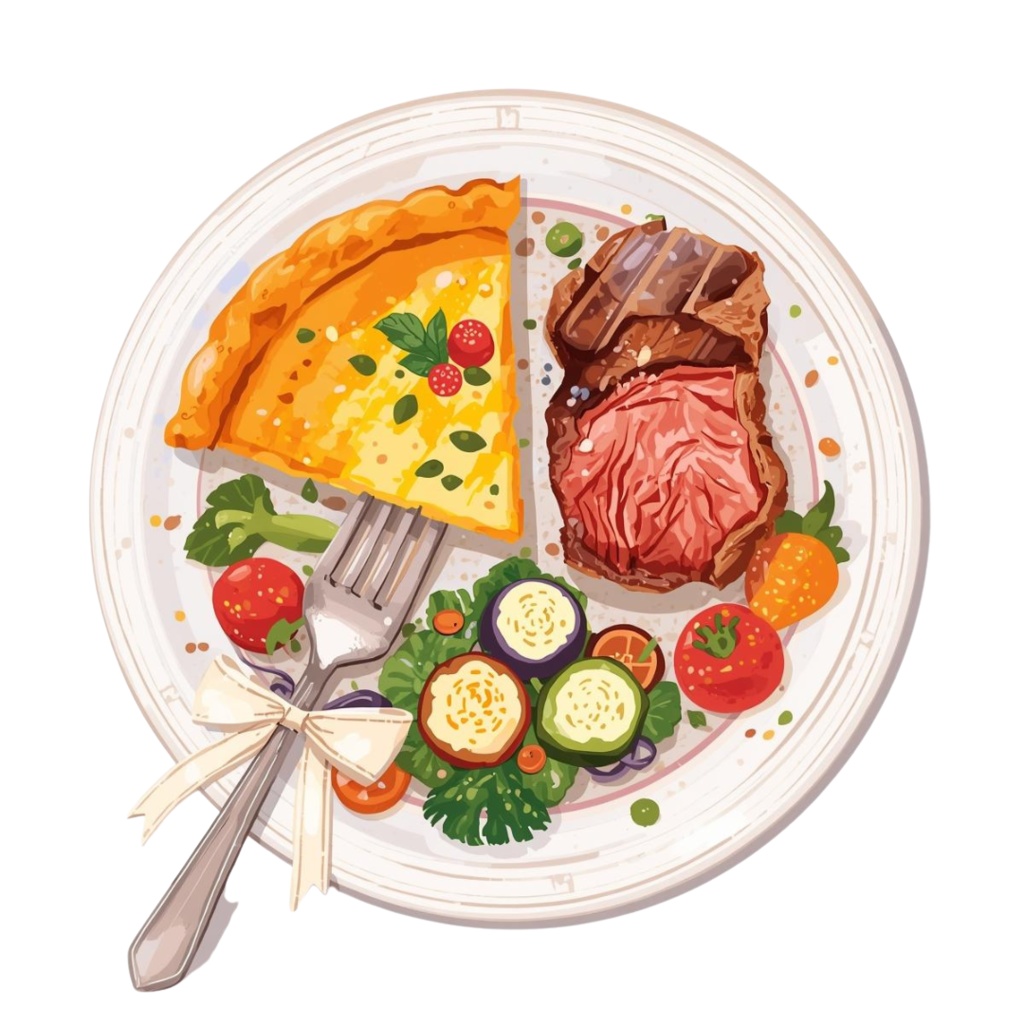 猫の結婚式 小物〜パステル絵本風クリップアート10点セット|PNG背景透過