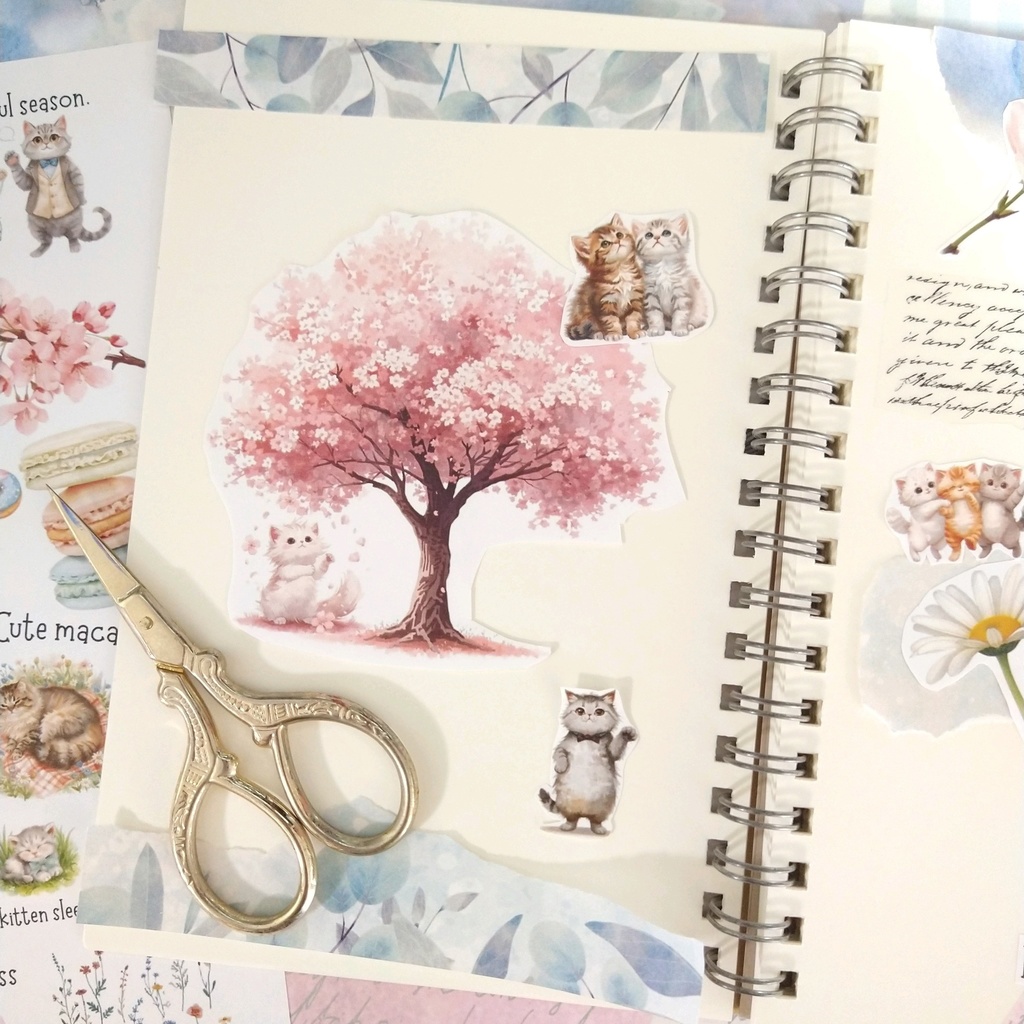 \曇り空/デザインペーパー【ペーパーアイテム素材PNG】