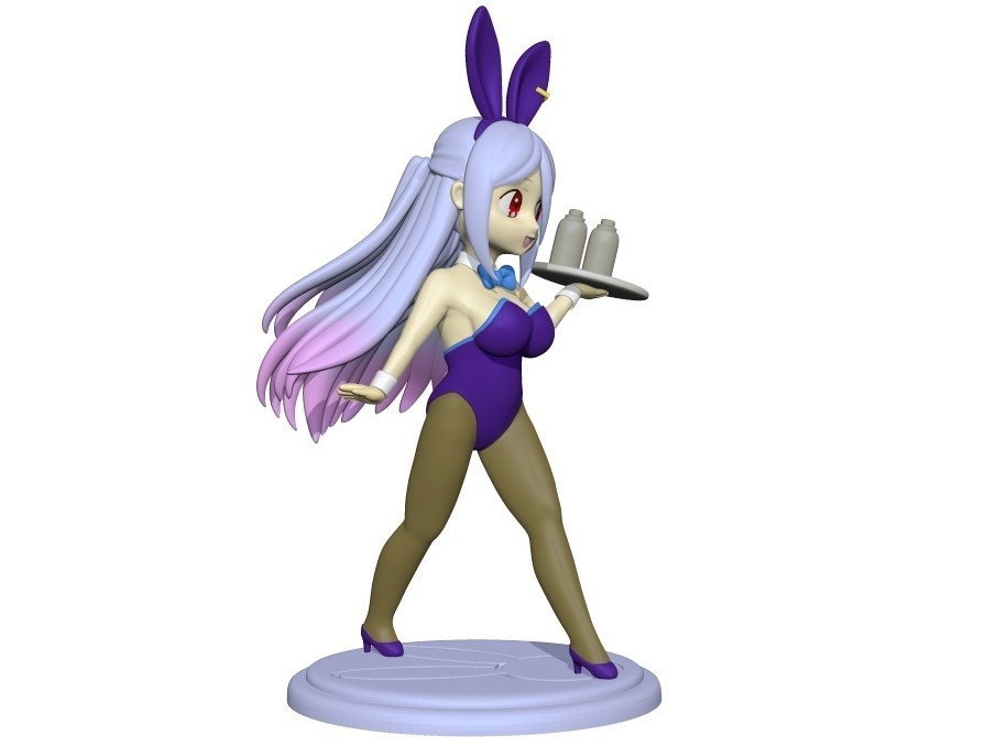 【無償】兎美ショーコデフォルメフィギュア 3Dデータ