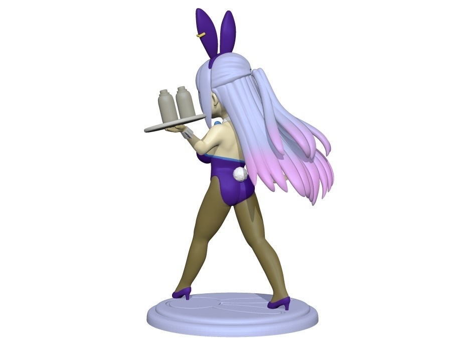 【無償】兎美ショーコデフォルメフィギュア 3Dデータ