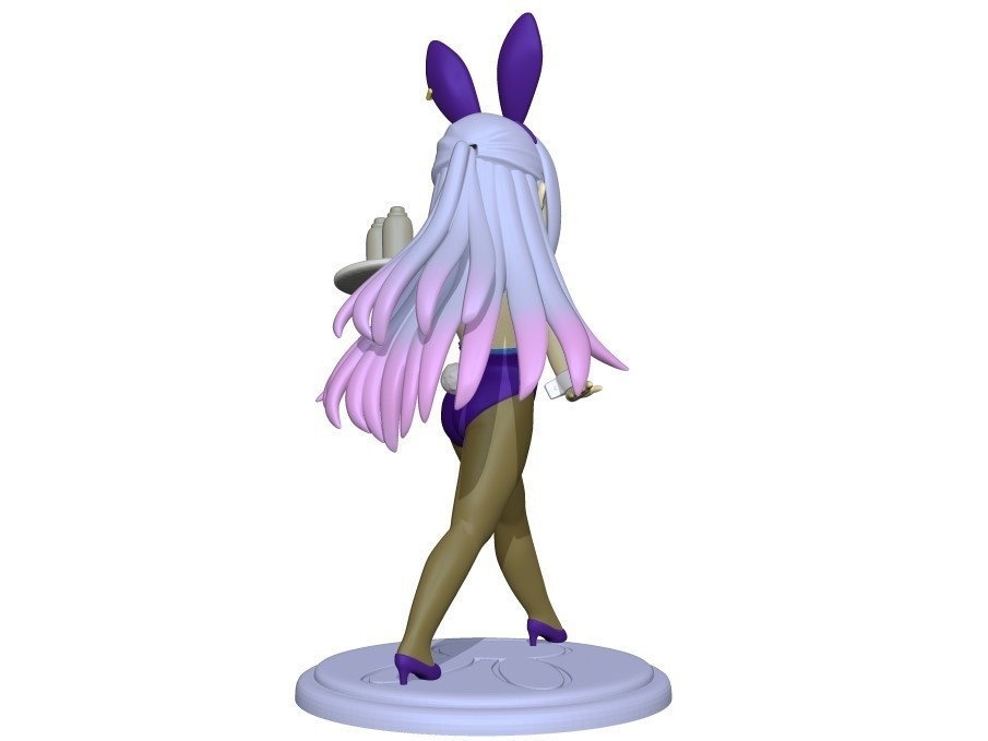 【無償】兎美ショーコデフォルメフィギュア 3Dデータ