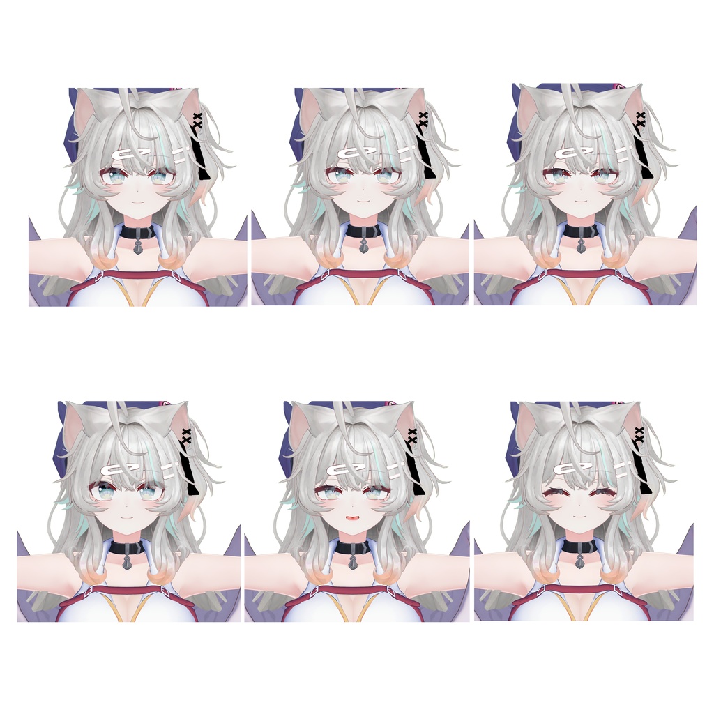 original avatar 3d model「柚月 理花」- yuzuki rika-