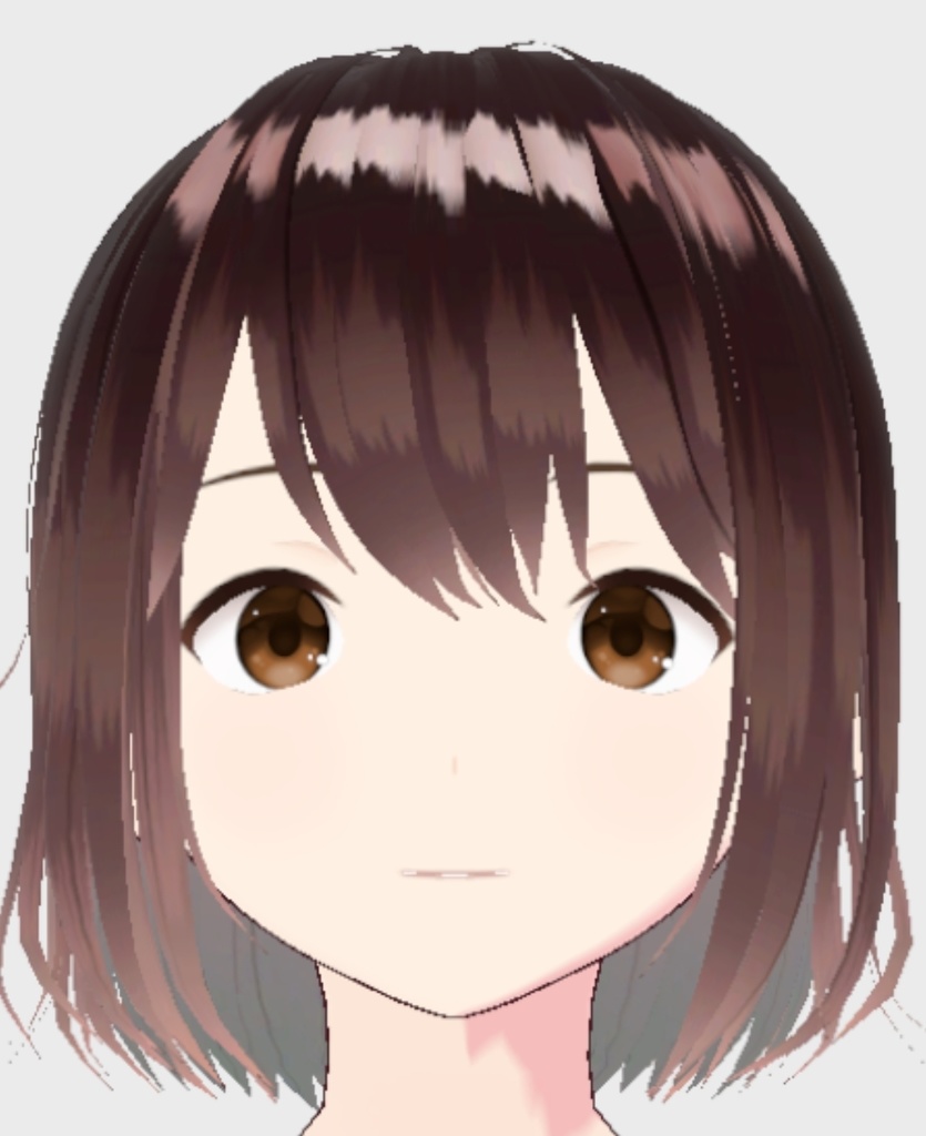 【XWear】サンプルAちゃんの髪型【無料】
