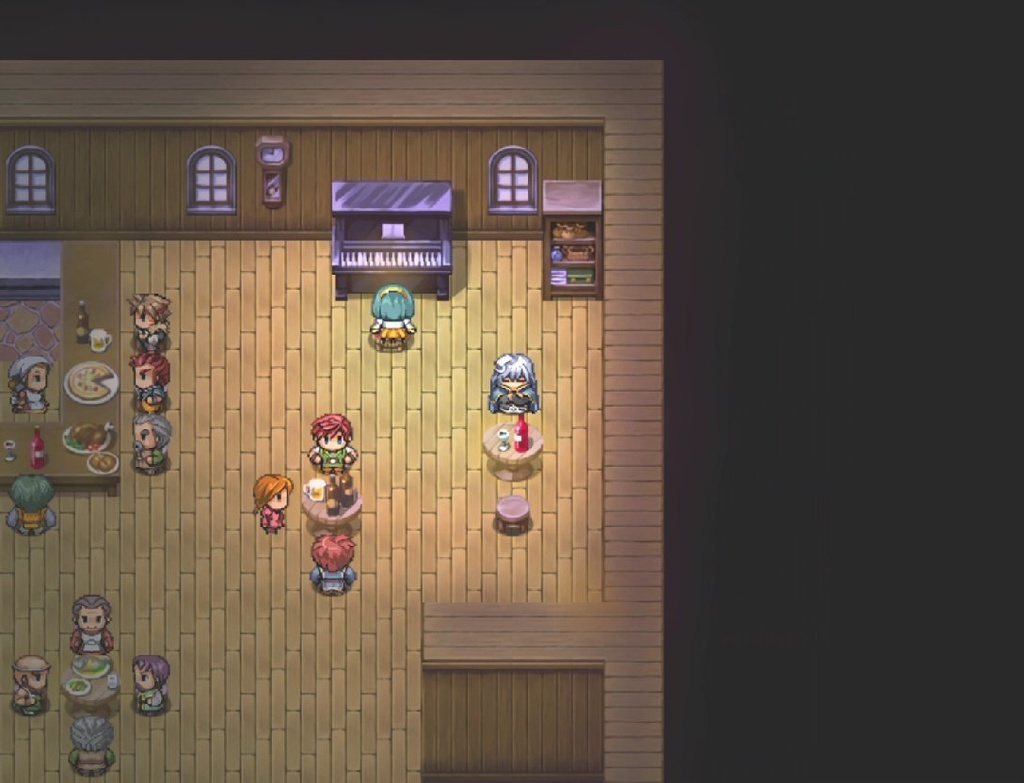 【フリーゲーム】「魔導士は幻影を耽溺する(まどうしはげんえいをたんできする)」体験版