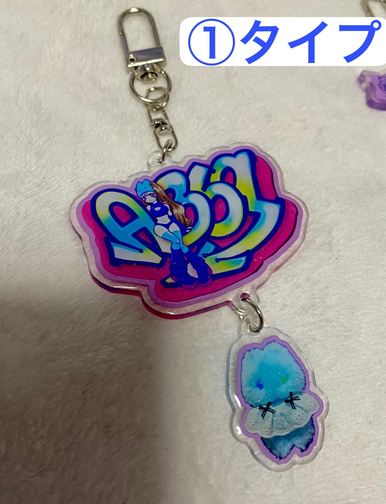 みろくちゃん エポキシ樹脂 キーホルダー