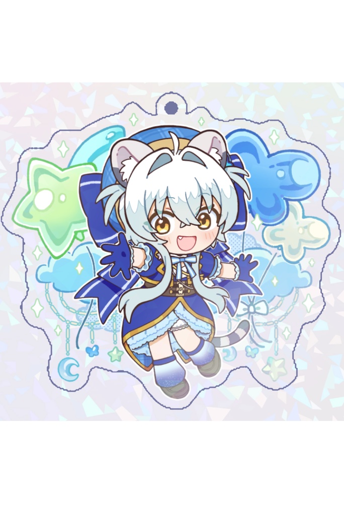 【新衣装】アイドルゆねこアクキー