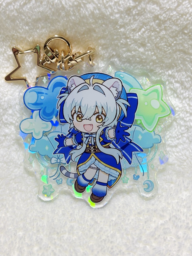 【新衣装】アイドルゆねこアクキー