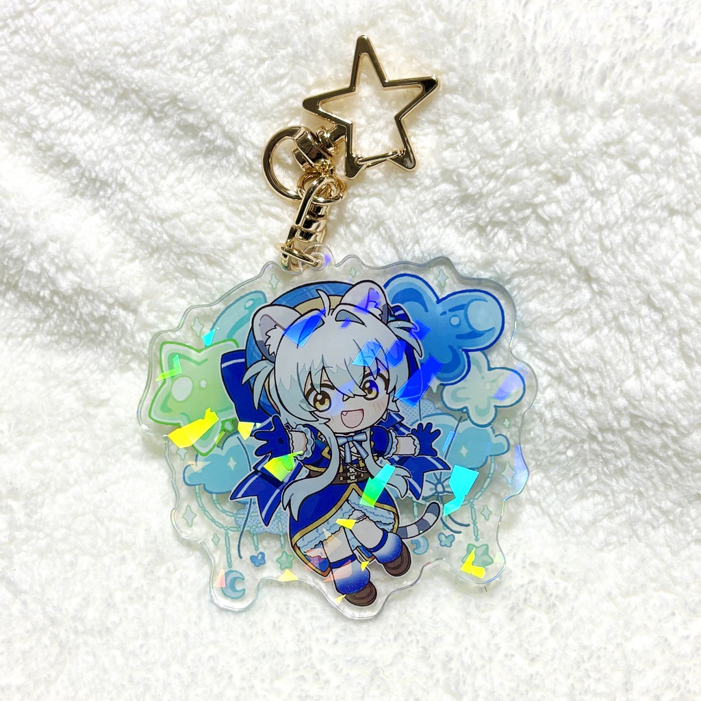 【新衣装】アイドルゆねこアクキー