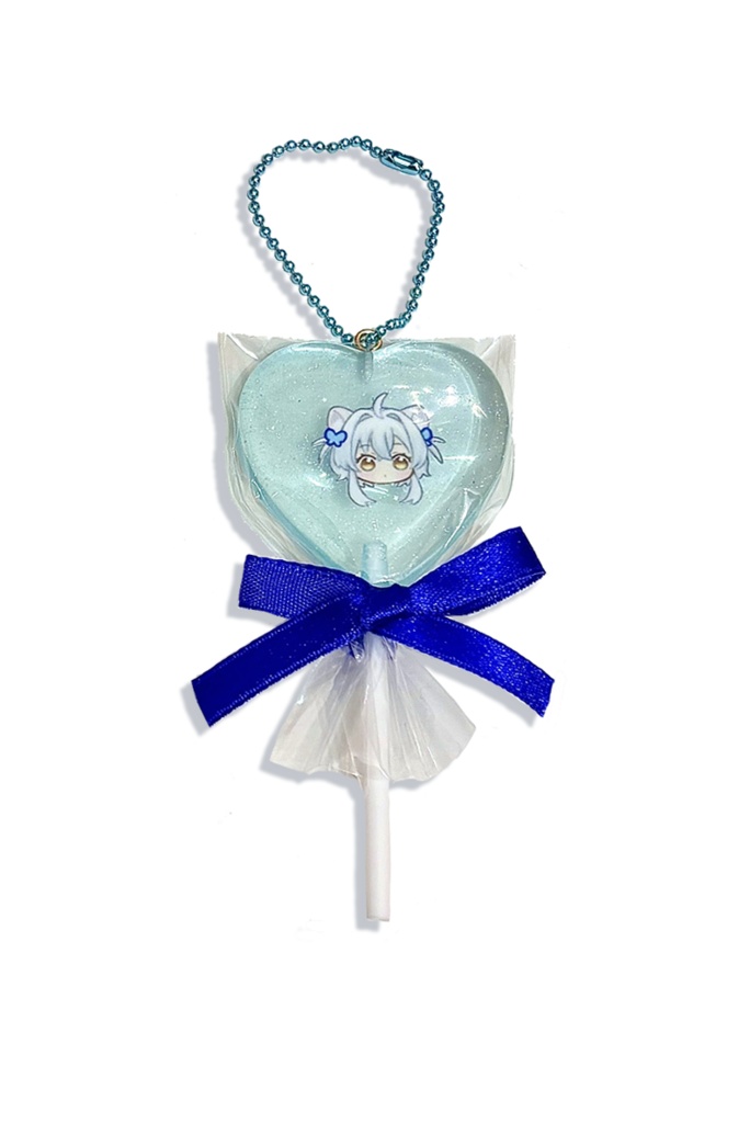 ゆねこのペロキャンキーホルダー