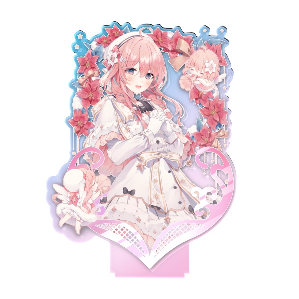 花雲くゆり 聖歌隊オーロラアクリルスタンド&クリスマスボイス2025