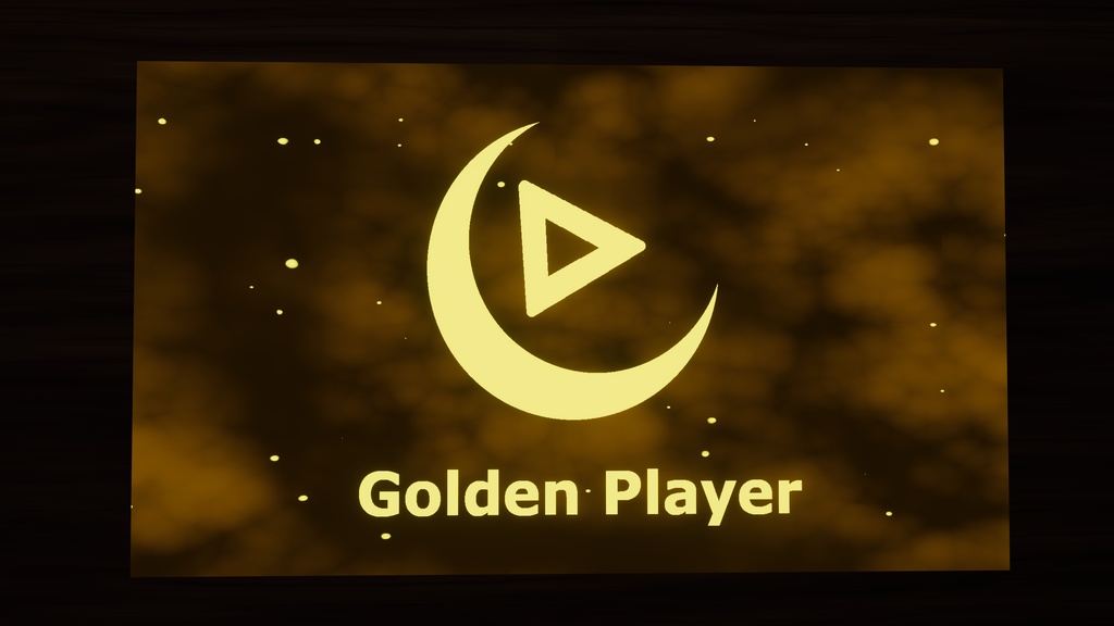 Golden Player (VRChat World Prefab)