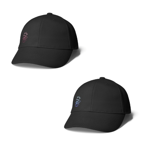 キャップ〚 紅 & 藍 〛