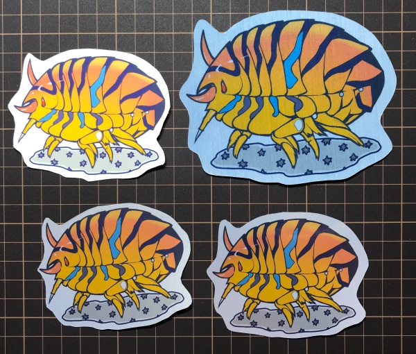 【訳あり】ヨコエビステッカーセット