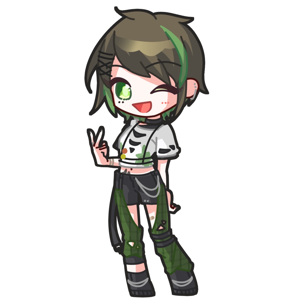 揺海わかめ収益化記念グッズ🐢