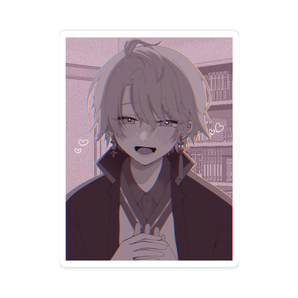【非公式】ASMRのヤンデレ甲斐田晴のステッカー