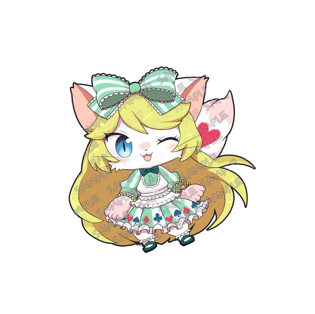 キャトバス台座付きアクキー