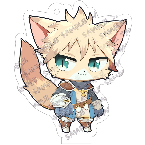 キャトバス台座付きアクキー