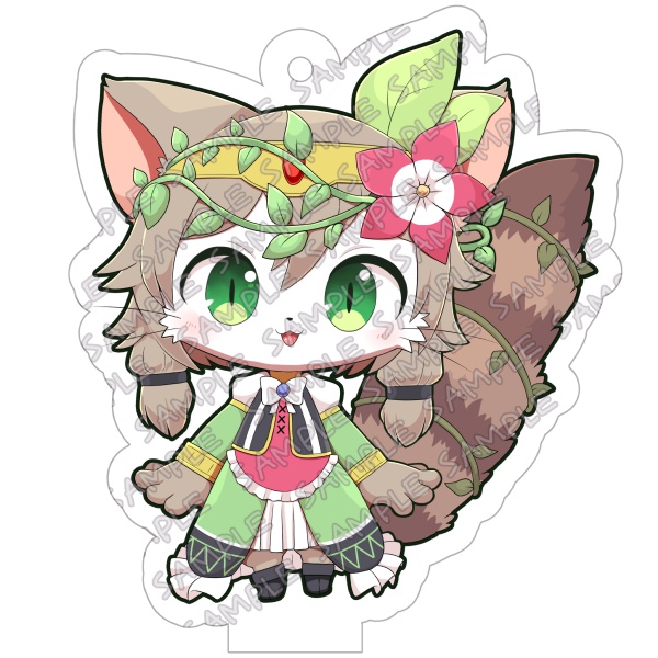 キャトバス台座付きアクキー