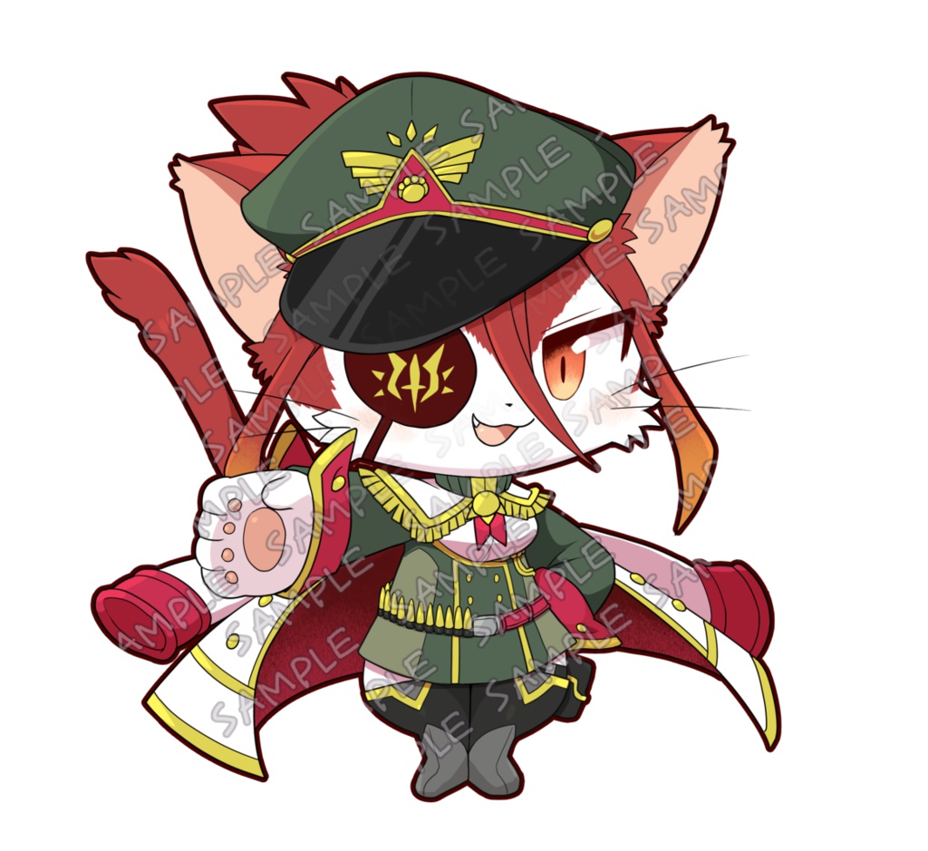 キャトバス台座付きアクキー