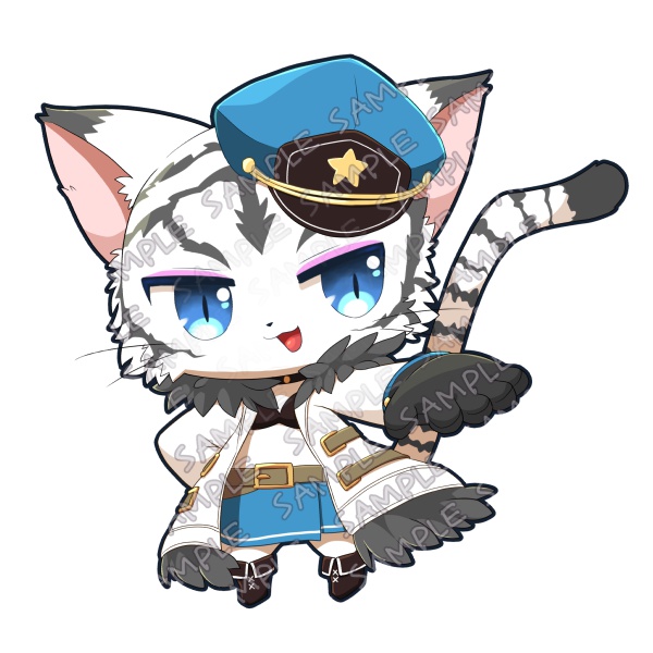 キャトバス台座付きアクキー