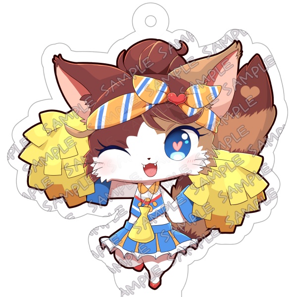 キャトバス台座付きアクキー