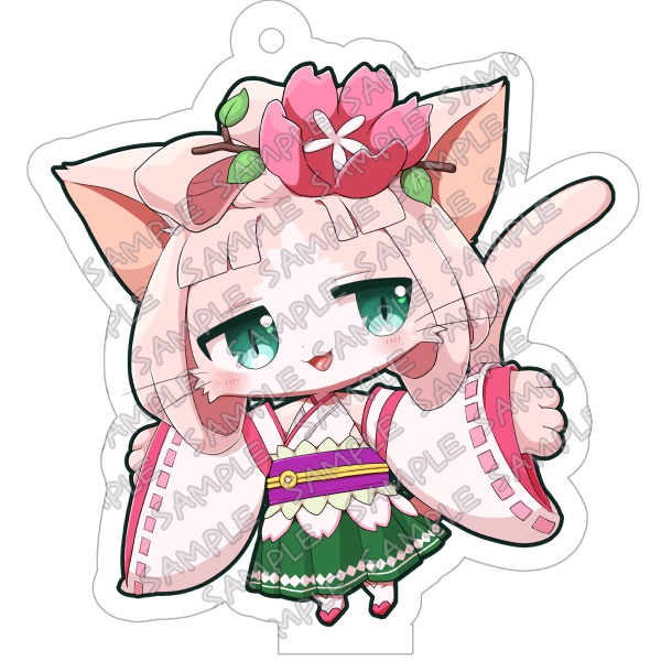 キャトバス台座付きアクキー